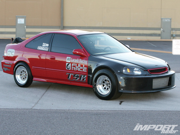 Обои картинки фото civic, si, автомобили, hotrod, dragster