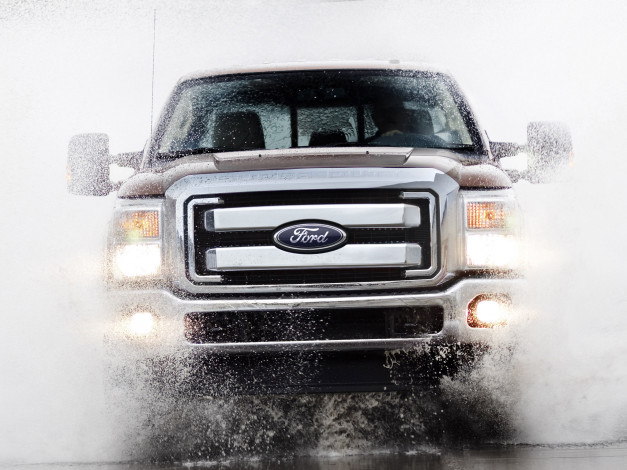 Обои картинки фото ford, 250, super, duty, crew, cab, автомобили