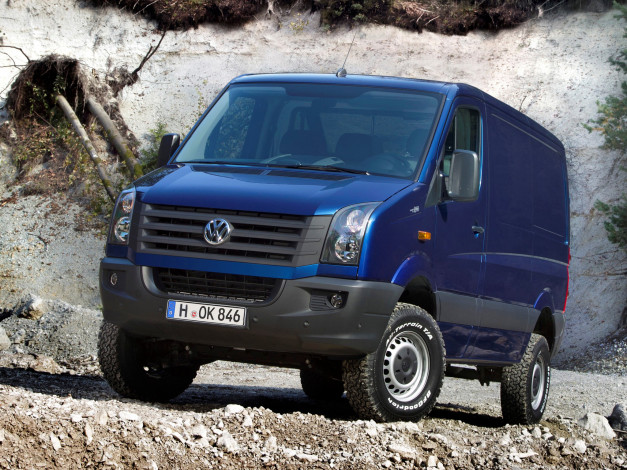 Обои картинки фото volkswagen, crafter, van, 4motion, by, achleitner, автомобили