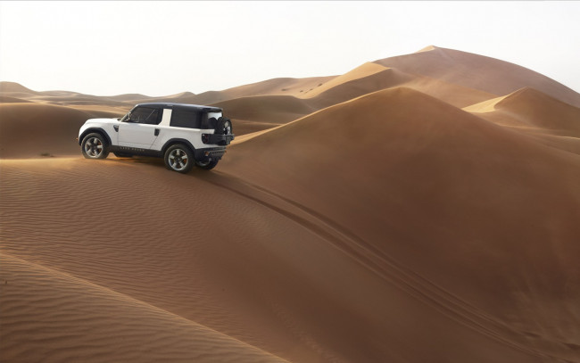 Обои картинки фото land, rover, dc100, concept, 2012, автомобили, песок