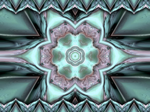 Картинка 3д графика fractal фракталы фон цвета узор