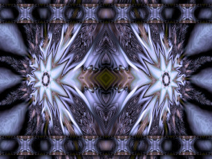 Картинка 3д графика fractal фракталы фон цвета узор