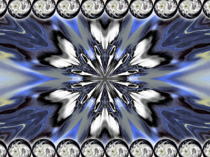 Картинка 3д графика fractal фракталы фон цвета узор