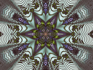 Картинка 3д графика fractal фракталы фон узор цвета