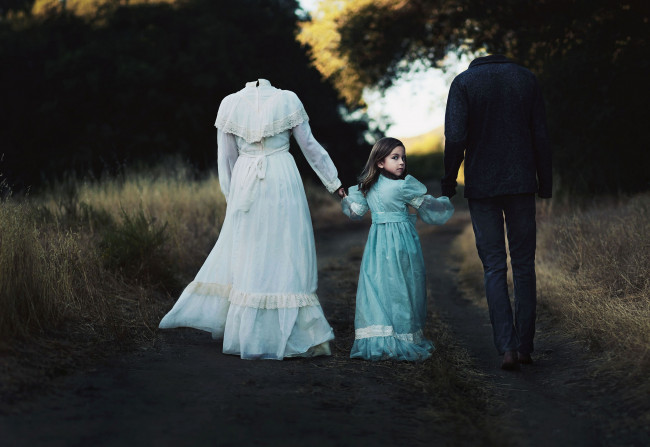 Обои картинки фото разное, компьютерный, дизайн, безголовье, девочка