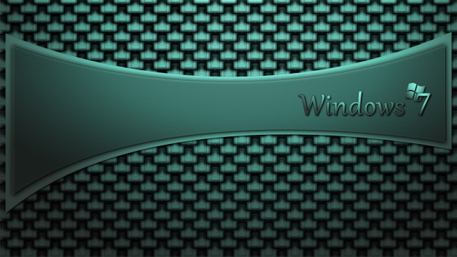 Обои картинки фото компьютеры, windows, vienna, логотип, узор, зеленый