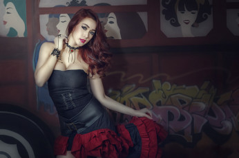 Картинка девушки -unsort+ брюнетки +шатенки лицо жест взгляд