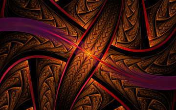 Картинка 3д+графика фракталы+ fractal цвета узор фон