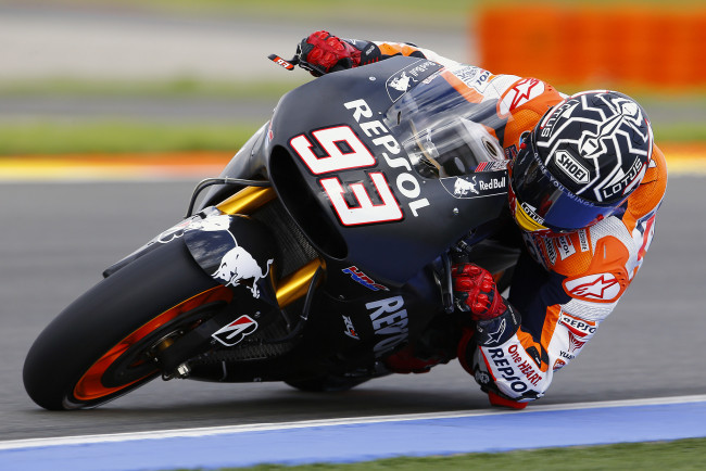 Обои картинки фото спорт, мотоспорт, байк, гонщик, экипировка, трасса