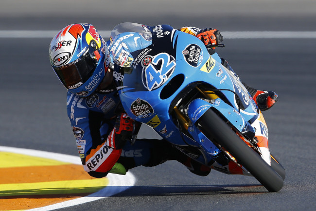 Обои картинки фото спорт, мотоспорт, байк, гонщик, экипировка, трасса