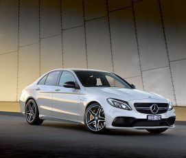 Картинка автомобили mercedes-benz w205 au-spec mercedes-amg c 63 s 2015г