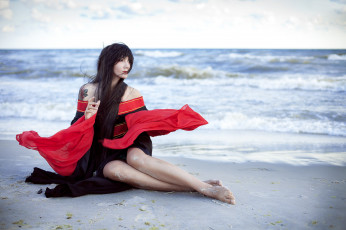 Картинка разное cosplay+ косплей аниме девушка