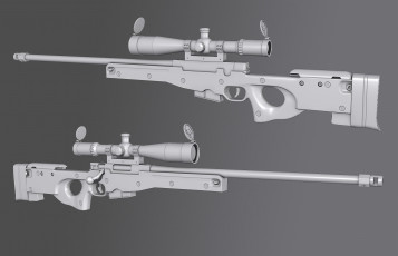 Картинка 3д+графика моделирование+ modeling оружие