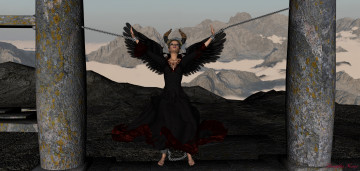 Картинка 3д+графика существа+ creatures фон взгляд кастаника