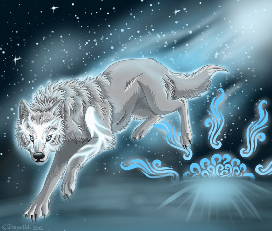 Обои картинки фото рисованное, животные,  собаки, взгляд, собака, фон