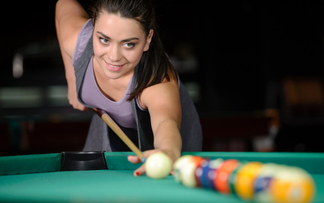 Обои картинки фото спорт, бильярд, стол