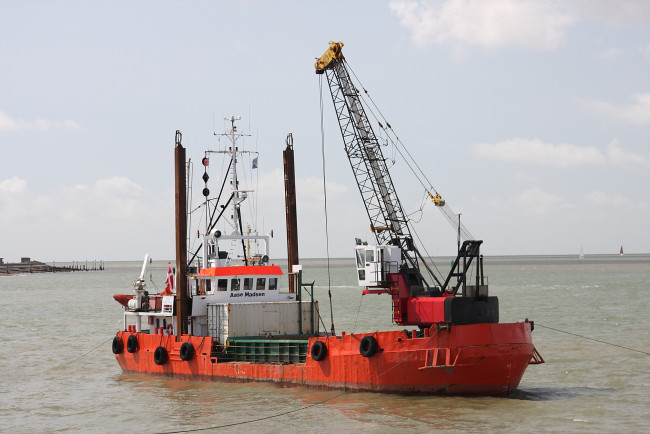 Обои картинки фото корабли, другое, кран, плавучий