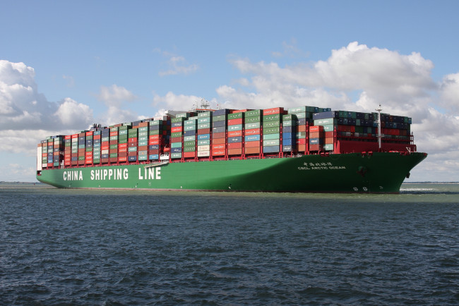 Обои картинки фото корабли, грузовые суда, контейнеровоз