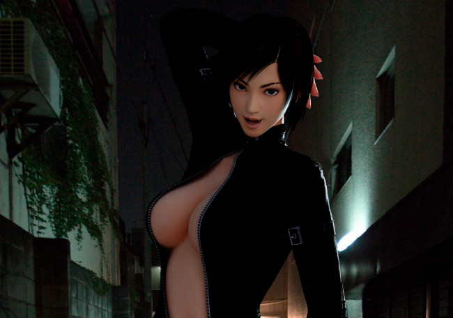 Обои картинки фото 3д графика, люди , people, фон, девушка, взгляд