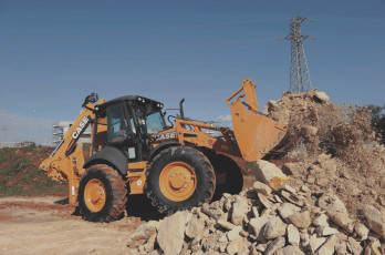 Картинка техника фронтальные+погрузчики case