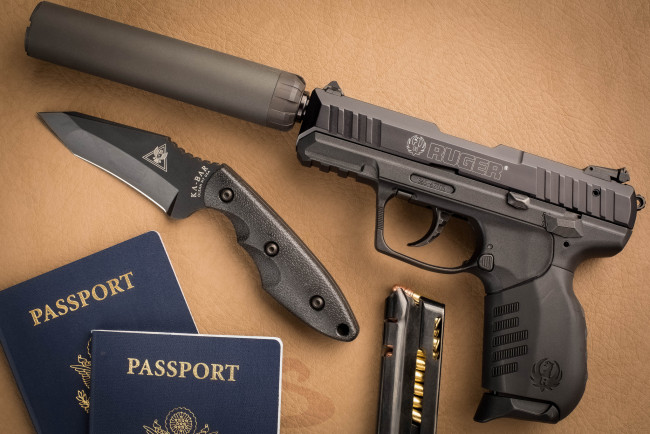 Обои картинки фото оружие, пистолеты с глушителемглушители, ствол