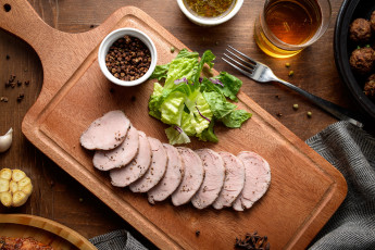 Картинка еда мясные+блюда перец салат мясная нарезка