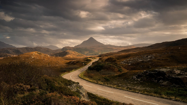 Обои картинки фото природа, дороги, дорога, горы