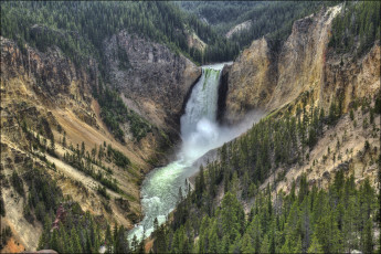 Картинка природа водопады простор