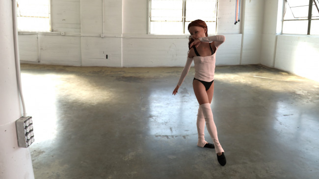 Обои картинки фото 3д графика, люди , people, девочка, взгляд, фон