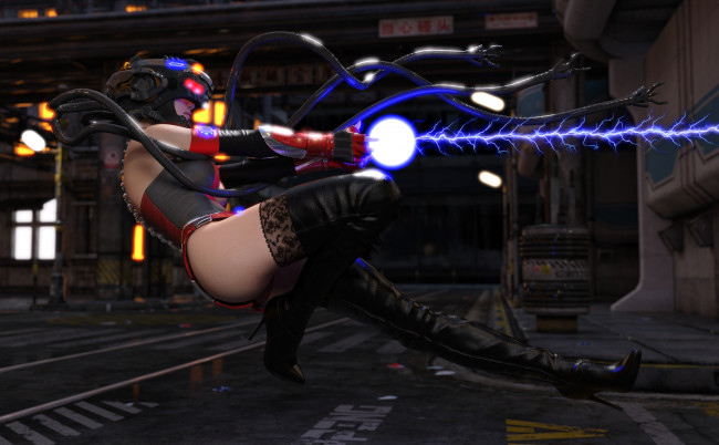 Обои картинки фото 3д графика, фантазия , fantasy, девушка, взгляд, фон