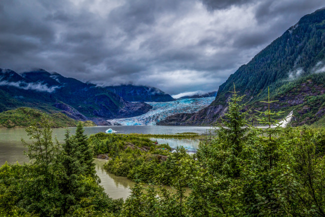 Обои картинки фото природа, айсберги и ледники, простор