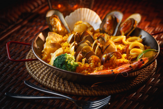 Обои картинки фото еда, рыбные блюда,  с морепродуктами, снедь
