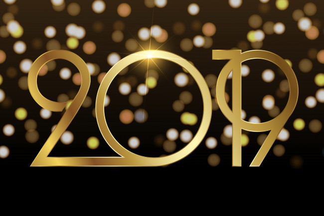 Обои картинки фото праздничные, векторная графика , новый год, новый, год, фон, цифры