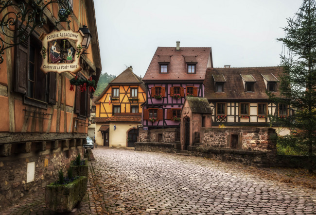 Обои картинки фото kaysersberg, города, - улицы,  площади,  набережные, простор