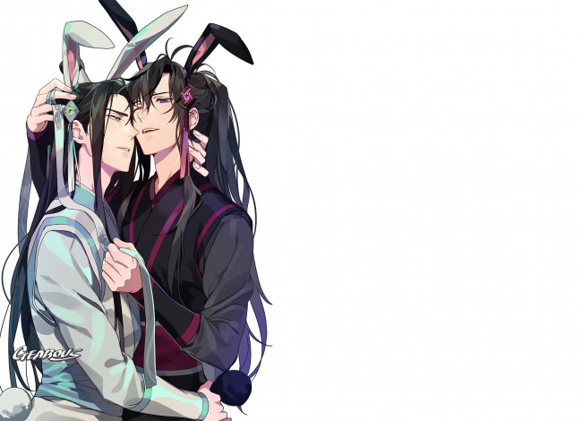 Обои картинки фото аниме, mo dao zu shi, the, untamed, неукротимый, повелитель, чэньцин, мосян, тунсю, mo, dao, zu, shi, магистр, дьявольского, культа