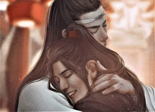 Картинка рисованное кино +мультфильмы вэй усянь лань ванцзы