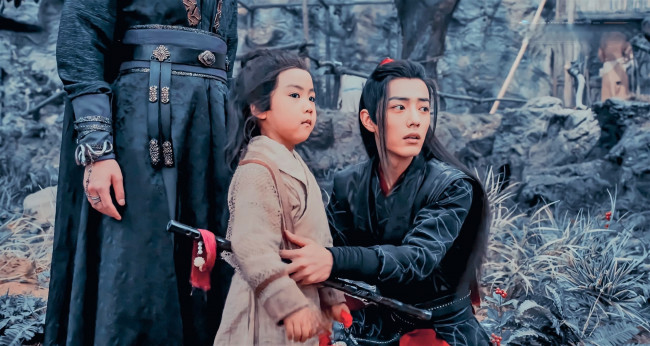 Обои картинки фото кино фильмы, the untamed, цзян, чэн, вэй, усянь, а-юань