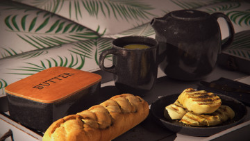 обоя еда, хлеб,  выпечка, выпечка