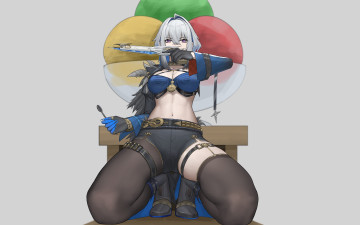 Картинка аниме wuthering+waves девушка