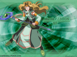 Картинка аниме hack sign