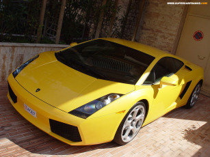 Картинка lamborghini gallardo автомобили выставки уличные фото