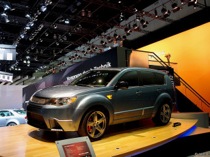 Картинка mitsubishi evolander concept автомобили