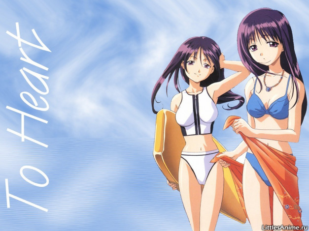 Обои картинки фото аниме, to, heart