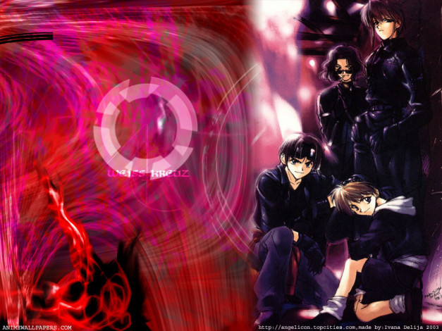 Обои картинки фото аниме, weiss, kreuz