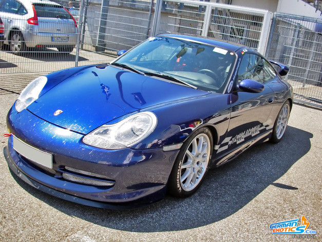 Обои картинки фото hamann, porsche, gt3, автомобили