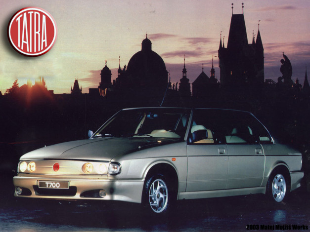 Обои картинки фото tatra, t700, автомобили
