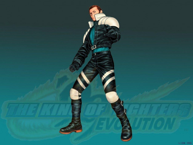 Обои картинки фото the, king, of, fighters, evolution, видео, игры