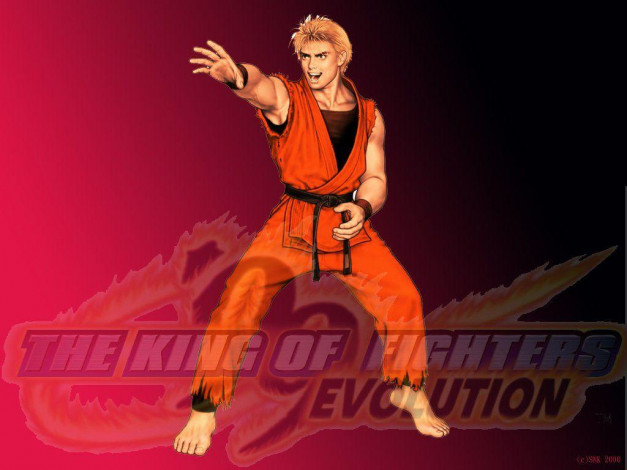 Обои картинки фото the, king, of, fighters, evolution, видео, игры