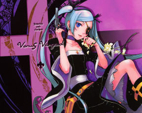 обоя аниме, venus, versus, virus