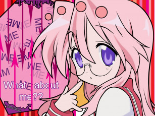 Картинка аниме lucky star